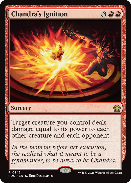 (FDC-RR)Chandra's Ignition/チャンドラの灯の目覚め