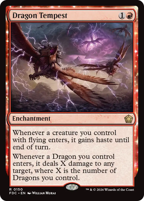 (FDC-RR)Dragon Tempest/龍の大嵐