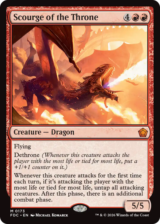(FDC-MR)Scourge of the Throne/玉座の災い魔
