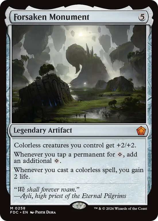 (FDC-MA)Forsaken Monument/見捨てられた碑
