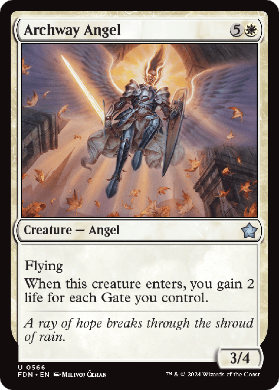 (FDN-UW)Archway Angel/アーチ道の天使