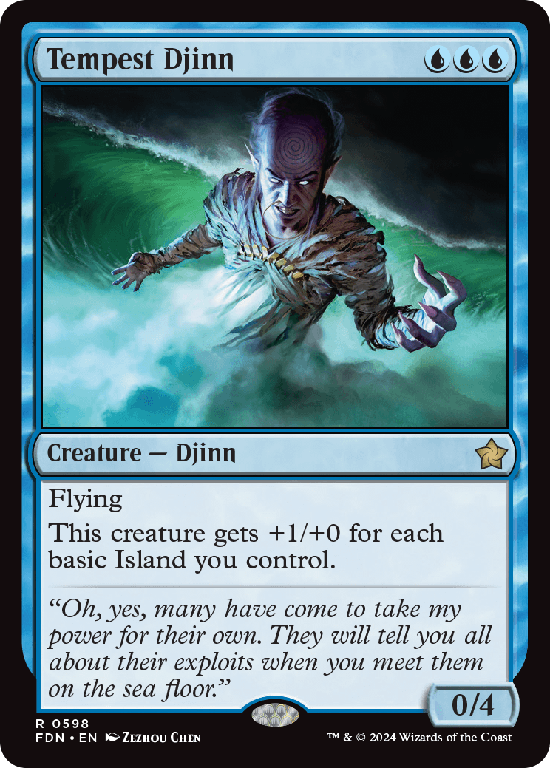 (FDN-RU)Tempest Djinn/大嵐のジン
