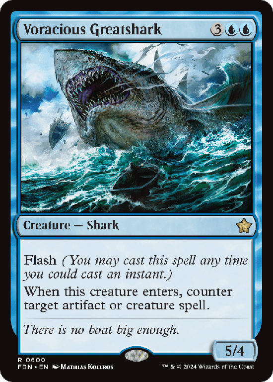 (FDN-RU)Voracious Greatshark/大食の巨大鮫