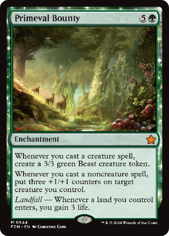(FDN-MG)Primeval Bounty/原始の報奨
