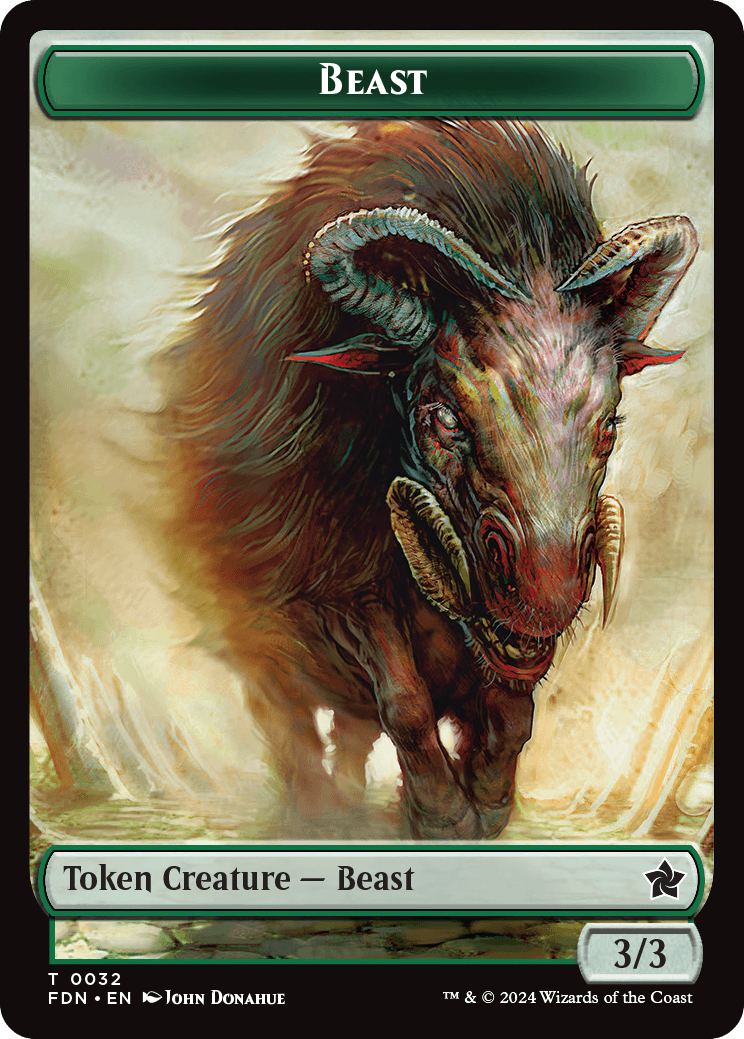 (FDN-Token)Beast Token/ビーストトークン (3/3)【No.0032】