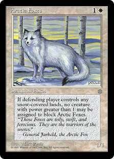 (ICE-CW)Arctic Foxes