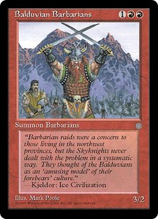 (ICE-CR)Balduvian Barbarians/バルデュヴィアの蛮族