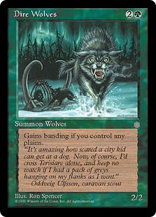 (ICE-CG)Dire Wolves