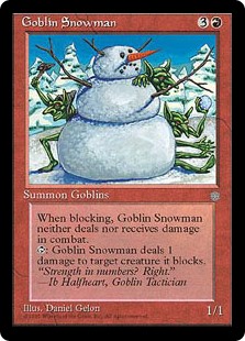 (ICE-UR)Goblin Snowman/ゴブリンの雪だるま