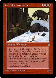 (ICE-CR)Grizzled Wolverine