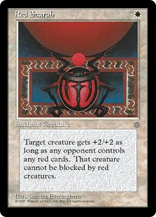 (ICE-UW)Red Scarab