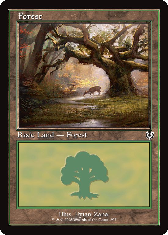 【旧枠】(INR-CL)Forest/森【No.0297】