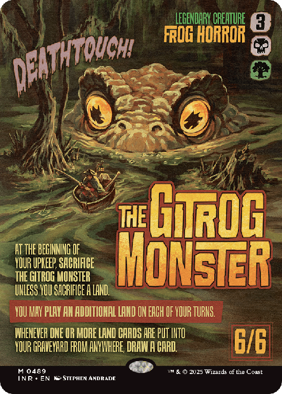 【映画ポスター】(INR-MM)The Gitrog Monster/ギトラグの怪物【No.0489】