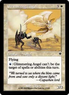 【Foil】(INV-CW)Glimmering Angel/薄光の天使