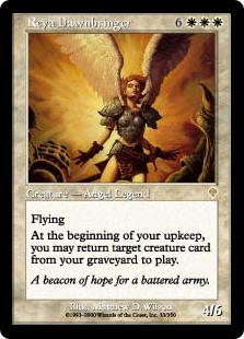 【Foil】(INV-RW)Reya Dawnbringer/黎明をもたらす者レイヤ