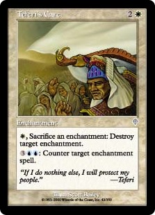 (INV-UW)Teferi's Care/テフェリーの配慮