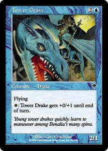 【Foil】(INV-CU)Tower Drake/塔のドレイク