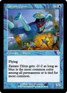 【Foil】(INV-UU)Zanam Djinn/ザナム・ジン