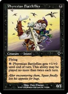 (INV-CB)Phyrexian Battleflies/ファイレクシアの戦闘バエ