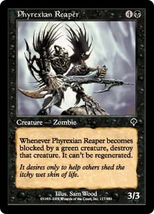 【Foil】(INV-CB)Phyrexian Reaper/ファイレクシアの死神