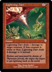 【Foil】(INV-UR)Lightning Dart/稲妻の矢