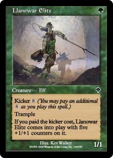 【Foil】(INV-CG)Llanowar Elite/ラノワールの精鋭