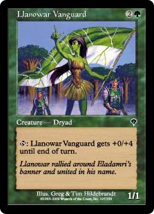 (INV-CG)Llanowar Vanguard/ラノワールの先兵