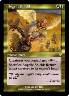 【Foil】(INV-UM)Angelic Shield/天使の盾