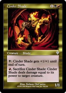 【Foil】(INV-UM)Cinder Shade/燃えがらの影