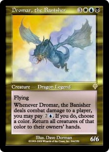 【Foil】(INV-RM)Dromar, the Banisher/追放するものドロマー