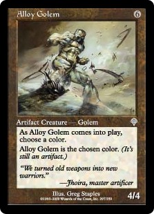 【Foil】(INV-UA)Alloy Golem/合金のゴーレム