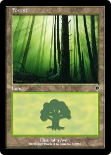 【Foil】(INV-CL)Forest/森【No.347】