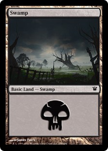 【Foil】(ISD-CL)Swamp/沼【No.256】