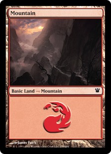 【Foil】(ISD-CL)Mountain/山【No.259】