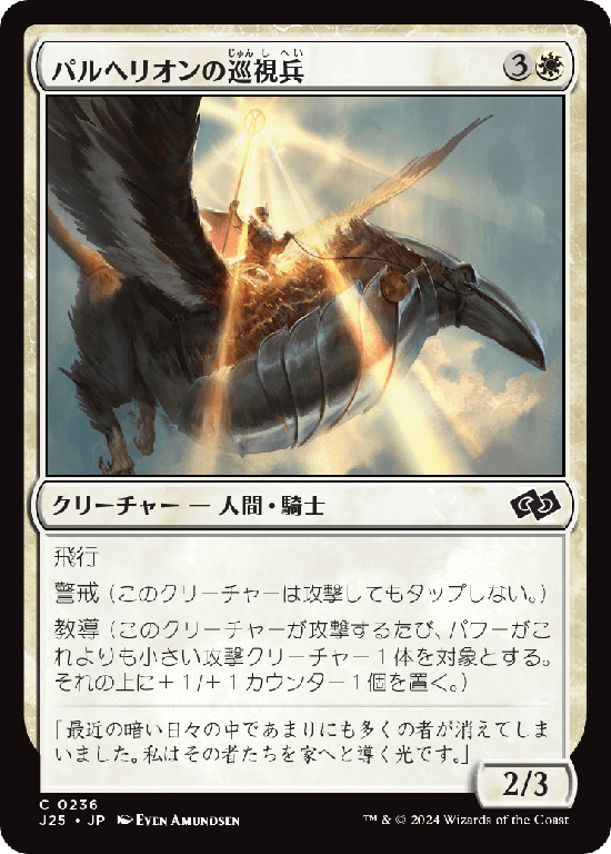 (J25-CW)Parhelion Patrol/パルヘリオンの巡視兵