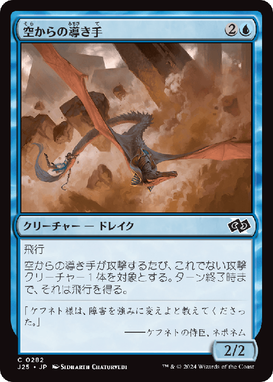 (J25-CU)Aerial Guide/空からの導き手