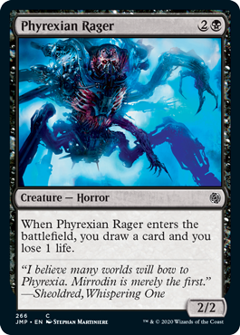 (JMP-CB)Phyrexian Rager/ファイレクシアの憤怒鬼