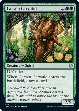 (JMP-UG)Carven Caryatid/木彫りの女人像