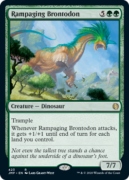 (JMP-RG)Rampaging Brontodon/暴れ回るブロントドン