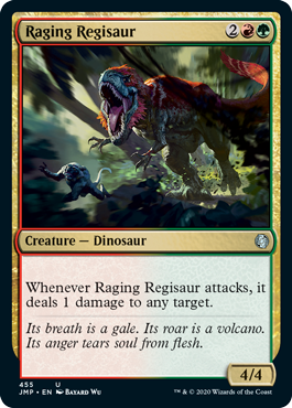 (JMP-UM)Raging Regisaur/怒り狂うレギサウルス