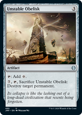 (JMP-UA)Unstable Obelisk/不安定なオベリスク