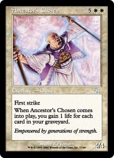 【Foil】(JUD-UW)Ancestor's Chosen/祖神に選ばれし者