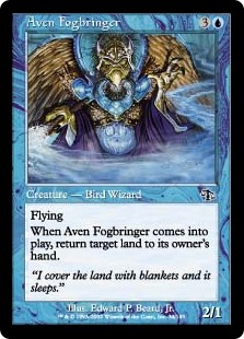 【Foil】(JUD-CU)Aven Fogbringer/霧に包むエイヴン