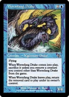 ご確認用】ジャッジメント foil 寄生牙のドレイク 英語 1枚 MTG