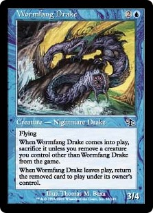 【Foil】(JUD-CU)Wormfang Drake/寄生牙のドレイク