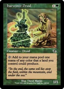 【Foil】(JUD-CG)Harvester Druid/ドルイドの収穫者