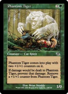 【Foil】(JUD-CG)Phantom Tiger/幻影の虎