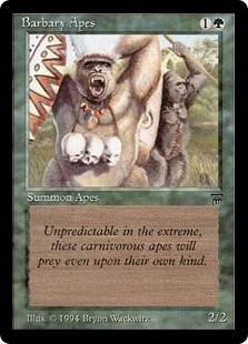 (LEG-CG)Barbary Apes