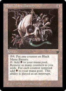 (LEG-UA)Black Mana Battery/黒の魔力貯蔵器