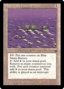 (LEG-UA)Blue Mana Battery/青の魔力貯蔵器